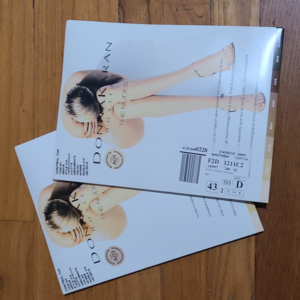 Donna Karen Hosiery 2 Pairs
